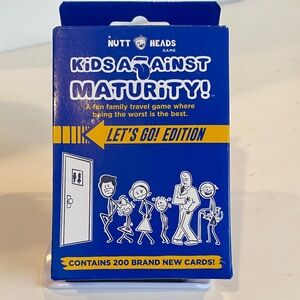 “Kids Against Maturity” Card Game
